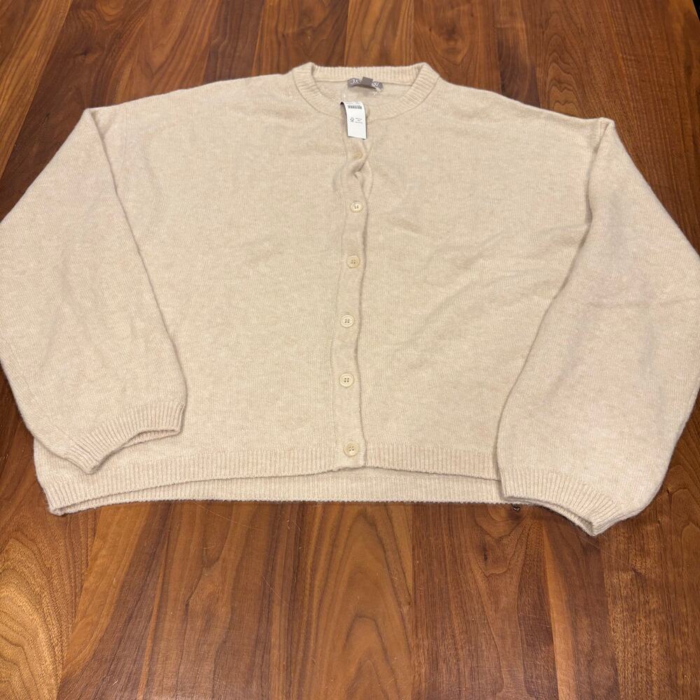 NWT Size XXL J Crew Supersoft Bubble Hem Cardigan